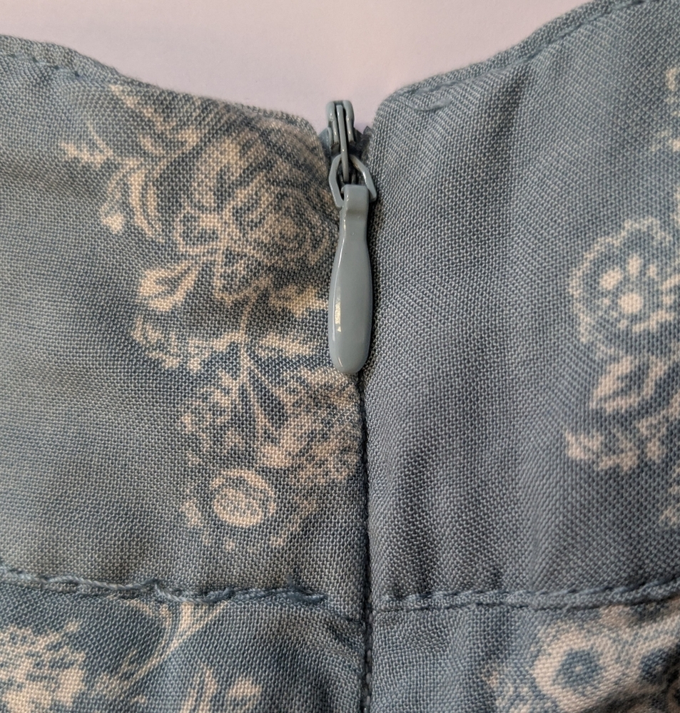 Wild Fable Jumpsuit Blue Spring Floral Jumpsuit - Picture 7 of 10